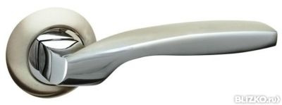 Ручка раздельная Fuaro BOSTON AR SN/CP-3 матовый никель/хром