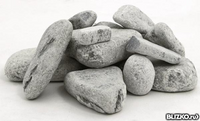 Камни для бани «Талько-хлорит» 20кг обвалованный