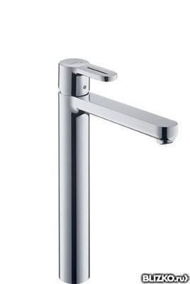 Смеситель для раковины Hansgrohe, высокая модель Мetropol S 14020000