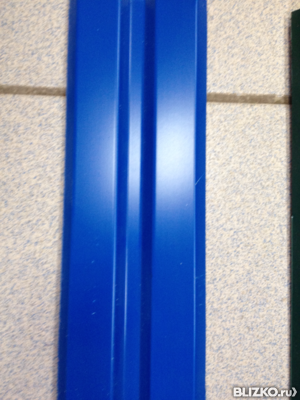 Штакетник металлический RAL,87 м м цвет: синий (на выбор)