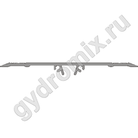 Декоративный алюминиевый профиль Аквастоп ПСА-100 от компании Гидромикс купить в городе Екатеринбург