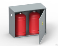 Шкаф для газовых баллонов ШГР 27-2 -4 (2х27л) Металл Завод