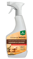 Спрей для очистки полков в банях и саунах Universal Wood, 0.5 л