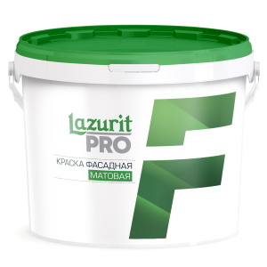 Краска Фасадная «LAZURIT PRO» матовая (9 л)