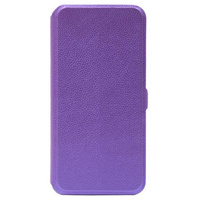 Чехол-книжка для Xiaomi Mi Play, фиолетовый искусственная кожа