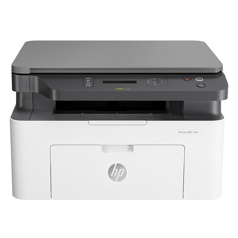 МФУ HP Laser MFP 135w, принтер/копир/сканер A4 Wi-Fi USB белый/серый