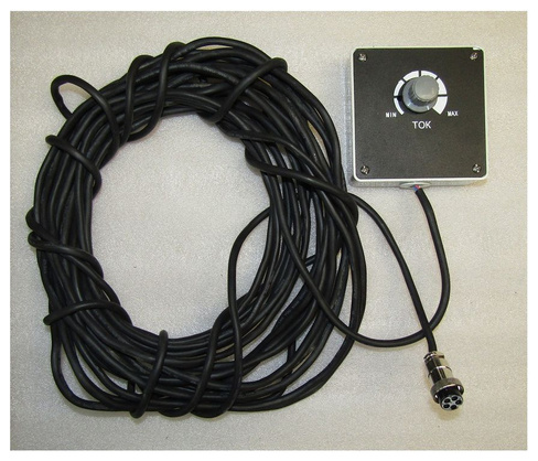 Регулятор тока дистанционный для аппаратов сварки MMA 14.6м.,4 pin/ Current regulator remote