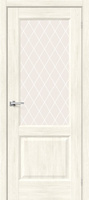 Дверь межкомнатная Неоклассик-33 Nordic Oak White Сrystal BRAVO