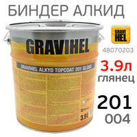Биндер Gravihel 201-004 (3,9л) алкидный глянцевый 48070203
