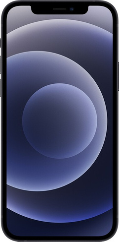 Мобильный телефон Apple iPhone 12 256Gb, nano-Sim+eSIM, Черный