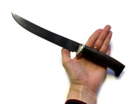 Кухонный Филейный нож средний, кованая 95Х18, рукоять венге Мастерская Семина