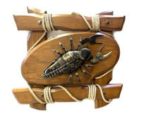 Панно подарочное Скорпион, ручная работа Handmade