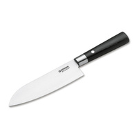 Нож кухонный Boker 130417DAM Damascus Black Santoku Boker (Germany)