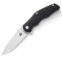Нож складной QS105-A Pangolin, рукоять черная G10, клинок D2 QSP