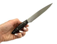 Нож Овощной, цельнометаллический, 95Х18, венге Ножевая Мастерская Сковородихина