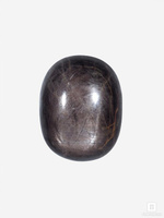 Корунд «Чёрный сапфир», полированная галька 2,8х2,2х1,1 см (72 ct)