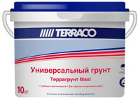 TERRACO Террагрунт Maxi универсальный грунт глубокого проникновения (10кг)