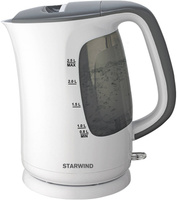 Чайник/Термопот STARWIND Чайник электрический SKG3025 2.5л. 2200Вт белый/серый