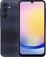 Смартфон Samsung SM-A256E Galaxy A25 256Gb 8Gb темно-синий моноблок 3G 4G 2Sim 6.5" 1080x2340 Android 14 50Mpix 802.11 a