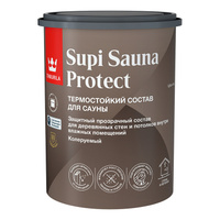 Антисептик Tikkurila Supi Sauna Protect для бань и саун бесцветный 0,9 л