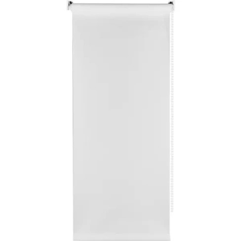 Штора рулонная блэкаут Импульс 55x175 см цвет белый DOMLEGRAND БЛЭК ИМПУЛЬС Рулонная штора