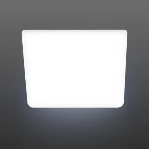 Светильник точечный светодиодный встраиваемый Эра 18 Вт под отверстие 95 мм 3.91 м² нейтральный белый цвет света цвет бе