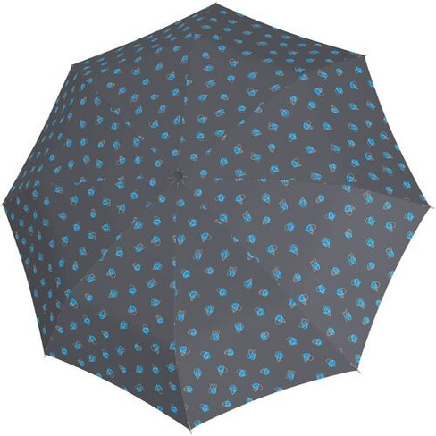 Зонт Doppler 77265PC03 трость полуавт. серый