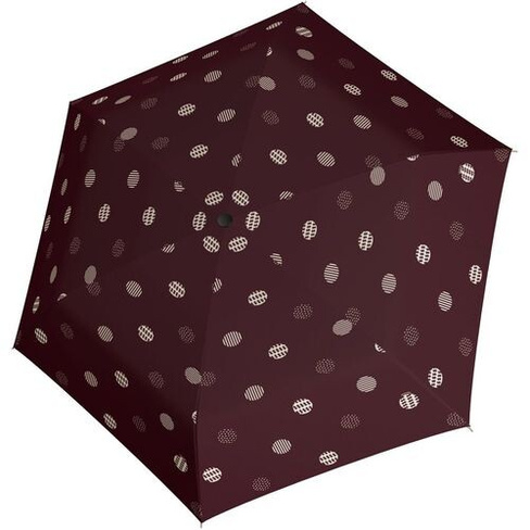 Зонт Doppler 722365T04 складной мех. бордовый