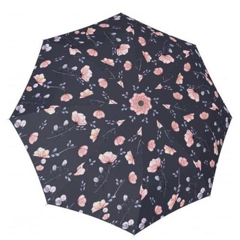 Зонт Doppler 726465WF складной мех. серый