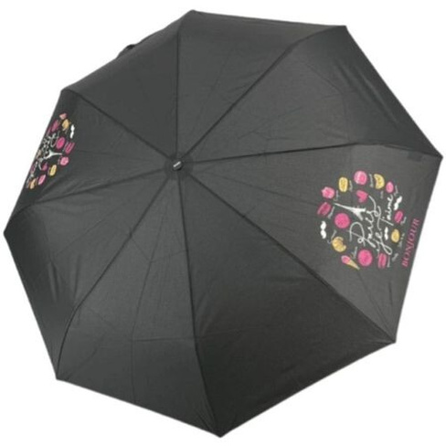 Зонт Doppler 726465P04 складной мех. черный