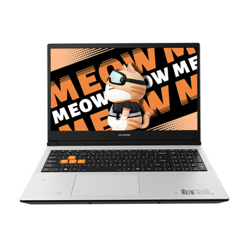 Игровой ноутбук Colorful Meow R15, 15.6", 16 ГБ/1 ТБ, R7-8845HS, RTX 4070, серебристо-белый, английская клавиатура