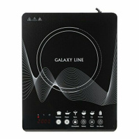 Плитка индукционная Galaxy LINE GL 3063, 2000 Вт, 1 конфорка, 6 программ, чёрная GALAXY LINE