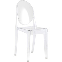 Обеденный стул для кухни Стул Груп ghonew, пластик, прозрачный