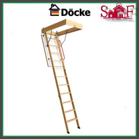 Чердачная лестница DOCKE PREMIUM 70x120x300 см