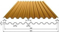 Профлист C-21х1000 AGNETA-03-Copper\Copper-0.5