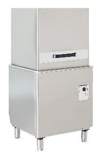 Купольная посудомоечная машина 50х50 см с дозатором ополаскивающих средств, без дозатора моющих средств, с дренажной пом