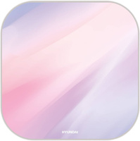 Весы HYUNDAI напольные электронные H-BS03577 макс.180кг розовый/фиолетовый