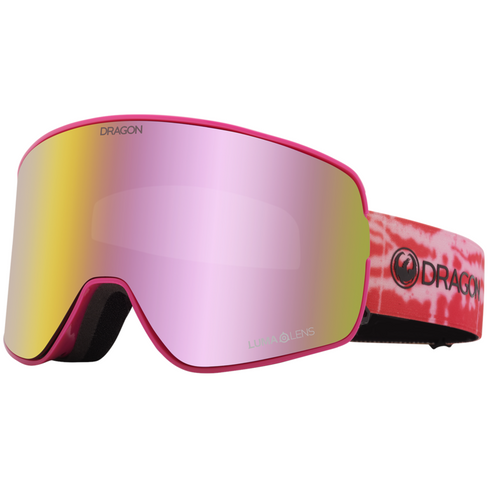 Лыжные очки Dragon NFX2 Low Bridge Fit, красный