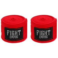 Бинт боксёрский эластичный FIGHT EMPIRE 5 м, цвет красный