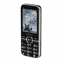 Телефон MAXVI P18, 3 SIM, черный Maxvi