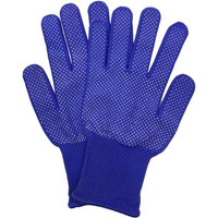 Перчатки рабочие Master-Pro МИКРОТАЧ синий, нейлоновые с ПВХ покрытием, 30 пар Класс А 2513-NPVC-BLUE-L-30 Master-Pro®