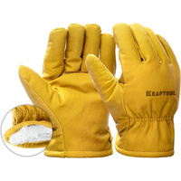 Утеплённые кожаные перчатки KRAFTOOL Extrem Winter XL 1137-XL