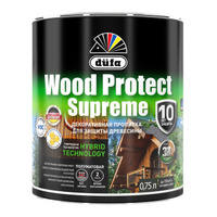 Средство деревозащитное DUFA Wood Protect Supreme 0,75л бесцветный, арт.МП00-008333