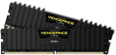 Оперативная память для компьютера 32Gb (2x16Gb) PC4-25600 3200MHz DDR4 DIMM Unbuffered CL16 Corsair Vengeance LPX CMK32G