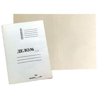 Папка-обложка без скоросшивателя Attache Дело № А4 20 мм немелованный картон до 200 листов (плотность 360 г/кв.м, 200 шт