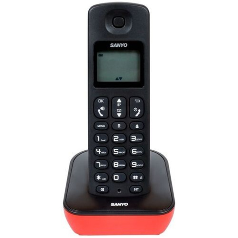 Радиотелефон Sanyo RA-SD53RUR, красный и черный