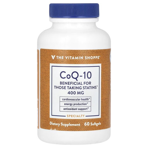 Витамин Shoppe CoQ-10г, 60 мягких таблеток the Vitamin Shoppe