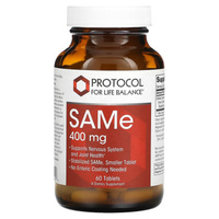 SAMe Protocol for Life Balance 400 мг, 60 таблеток
