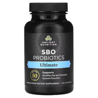 Пробиотик Ancient Nutrition SBO Ultimate 50 миллиардов КОЕ, 60 капсул