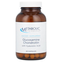 Глюкозамин и Хондроитин с гиалуроновой кислотой Metabolic Maintenance, 60 капсул